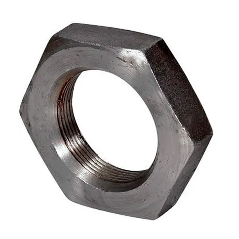 Гайка низкая М14х1,5 мм DIN 439, оцинкованная фото 1