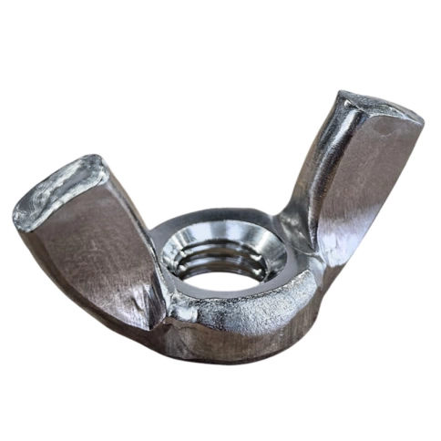 Гайка барашковая М6 DIN 315 нержавеющая фото 1