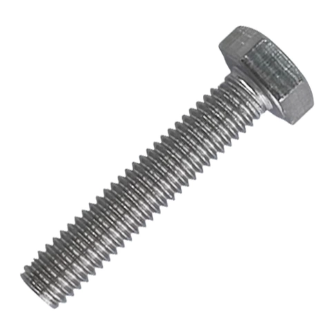 Болт 8х30 мм DIN 933 нержавеющий А2, полная резьба фото 1