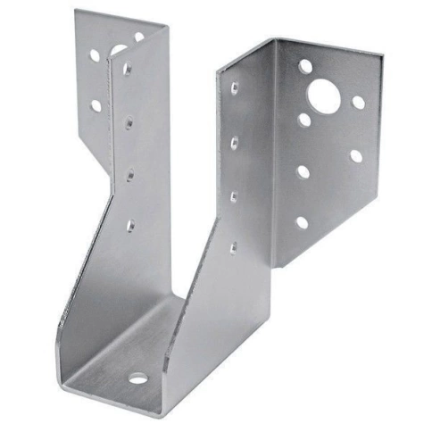 Опора бруса открытая 100х140 мм, оцинкованная фото 2