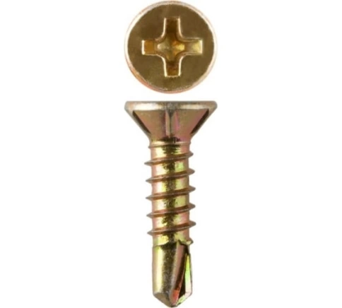 Саморез оконный, под сверло, 3,9х25 ЖЦ в контейнере, 700 шт. фото 5