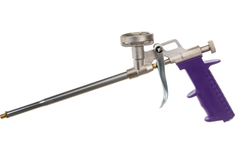 Пистолет для монтажной пены металлический корпус фото 1