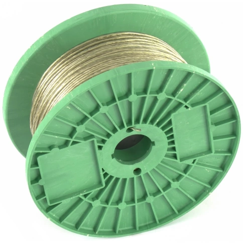 Трос металлополимерный прозр.ПР-2,5 (толщ.2,5мм, кат 20м.п.) Сибртех фото 1