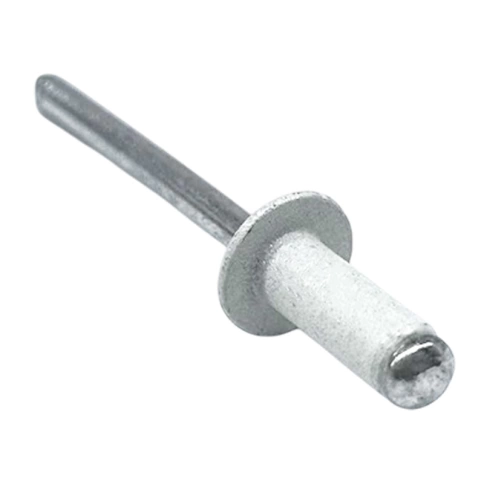 Заклепка вытяжная комбинированная 3,2х8 мм RAL9003 белый  фото 2