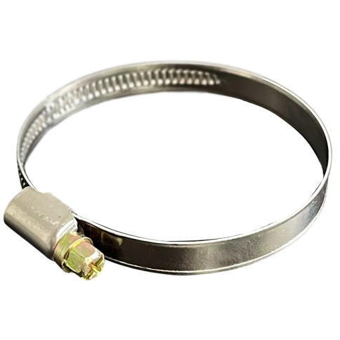 Хомут червячный 160-180/9 мм, оцинкованная сталь W1 фото 1