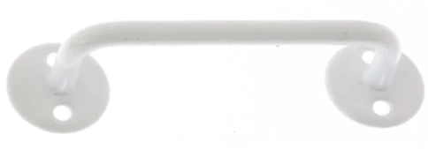 Ручка скоба РС-100-3 белая Металлист фото 1