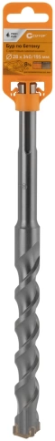 Бур по бетону CUTOP, Profi Plus, с крестовым наконечником, SDS-Max, 28х340 мм фото 3