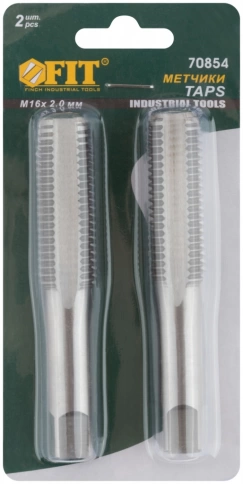 Метчик метрический,0 мм легир.сталь набор 2шт фото 1