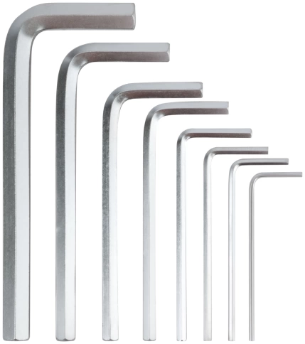 Набор ключей шестигранных в коробке 8 шт 1,5-8 мм фото 1