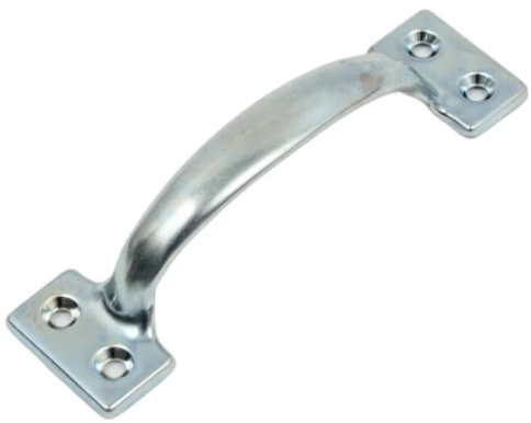 Ручка скоба цельнонатянутая РС-120 цинк Металлист фото 1