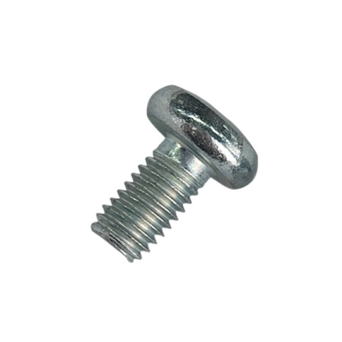 Винт с полукруглой головкой М5х8 мм DIN 7985, оцинкованный, полная резьба  фото 1