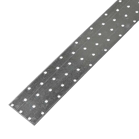 Пластина соединительная 60х200 мм, оцинкованная фото 1