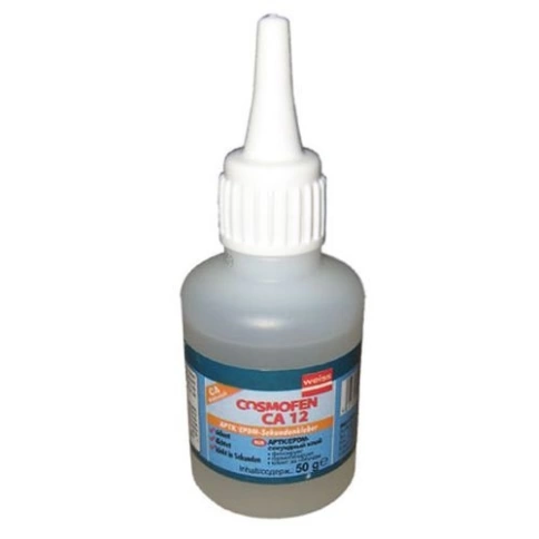 Клей цианакрилатный COSMOFEN CA 12. фл.50 гр. фото 1