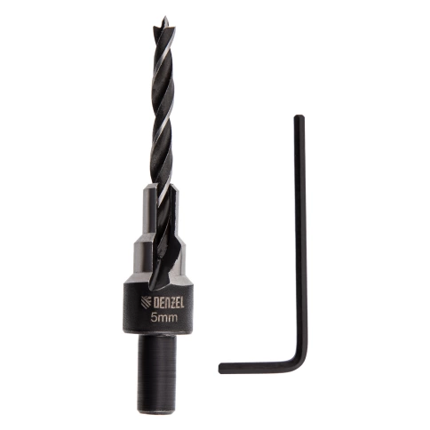 Сверло-зенкер под конфирмат Denzel фото 1