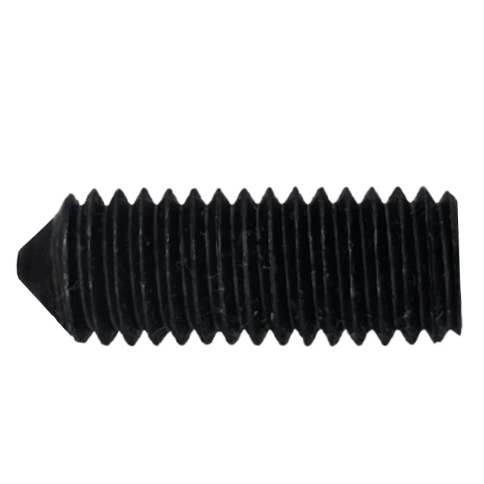 Винт установочный с внутр. шестигранником 4х25 мм, класс прочности 12.9 DIN 914 черный фото 1