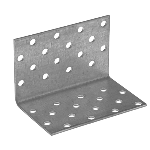 Крепежный равносторонний уголок 160х160х80 мм, оцинкованный фото 1