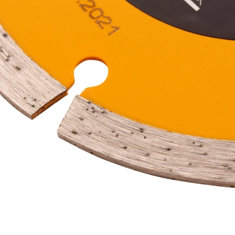 Диск отрезной алмазный сегментный сухое резание 125х22,2 мм Denzel фото 3