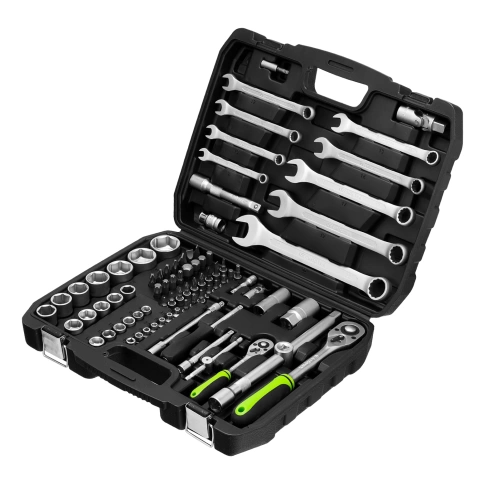 Набор инструментов 83 предмета 1/2, 1/4 Сибртех фото 1