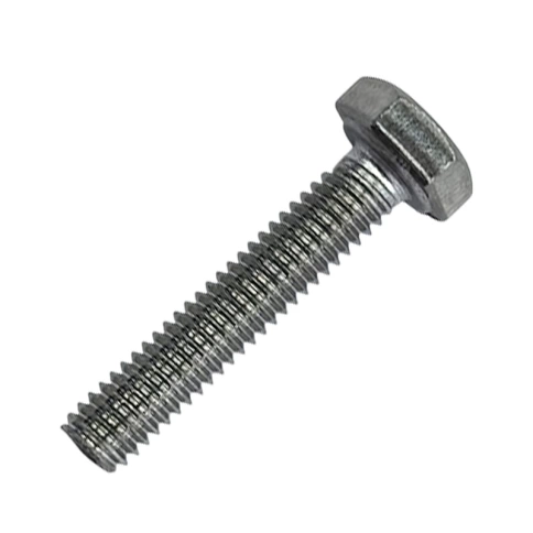 Болт 4х18 мм DIN 933 нержавеющий А2, полная резьба фото 1