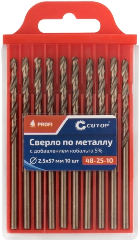Сверло по металлу Cutop Profi с кобальтом 5%,  фото 47