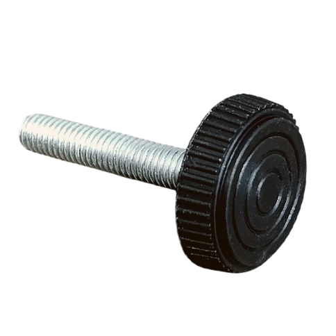 Ножка опора D32 М10х40 мм регулируемая мебельная круглая фото 1