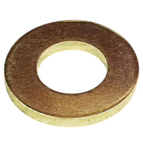 Шайба уменьшенная М4 DIN 433, латунная фото 1