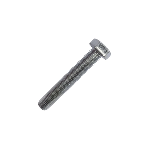 Болт 6х30 мм класс прочности 10.9 DIN 933 полная резьба, оцинкованный фото 1