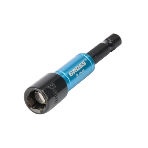 Бита с торцевой головкой, магнит, Nut-Driver 8 мм S2 Gross фото 2
