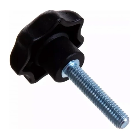 Фиксатор-барашек разборный D21 с болтом М6х20 мм фото 1