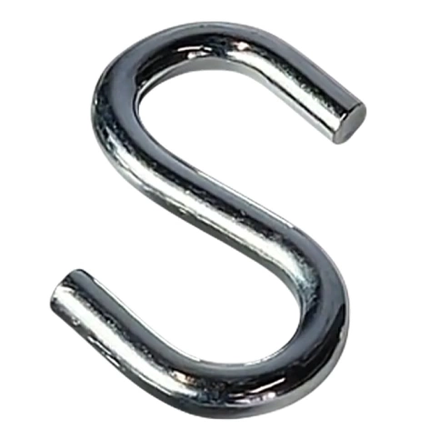 Крючок S-образный М5, оцинкованный фото 1