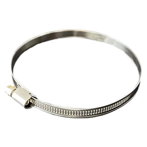 Хомут червячный 240-260/9 мм, нержавеющая сталь W2 фото 1