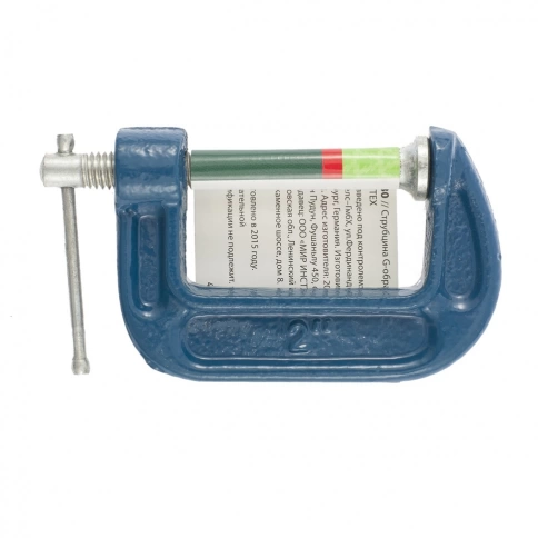Струбцина тип G 50 мм Сибртех фото 2