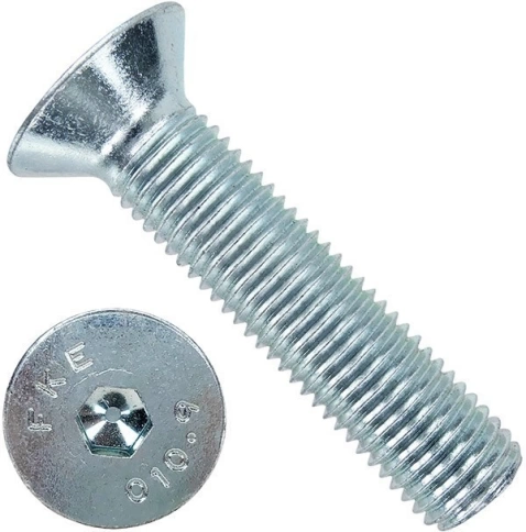 Винт потайной под шестигранник 4х30 DIN7991 к.п.10.9, 10шт. фото 5
