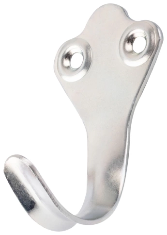 Крючок-вешалка малый цинк (3182) фото 1