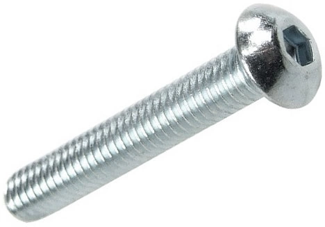 Винт с полукруглой головкой и внутр.шестигр. ОЦ ISO 7380-1 к.п.10.9 фото 7