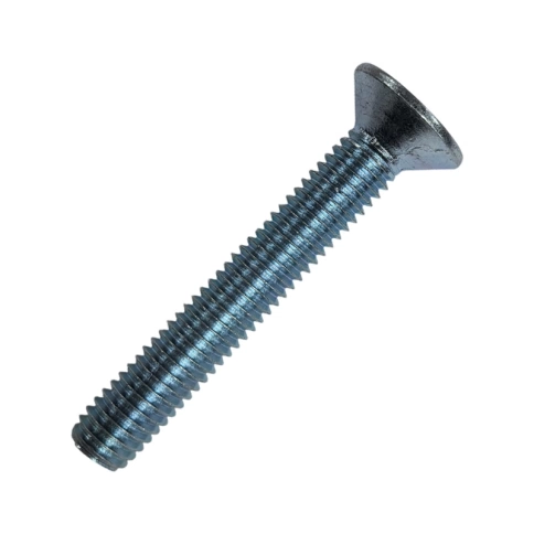 Винт потай 4х40 мм DIN 7991 класс прочности 8.8, полная резьба, оцинкованный фото 1