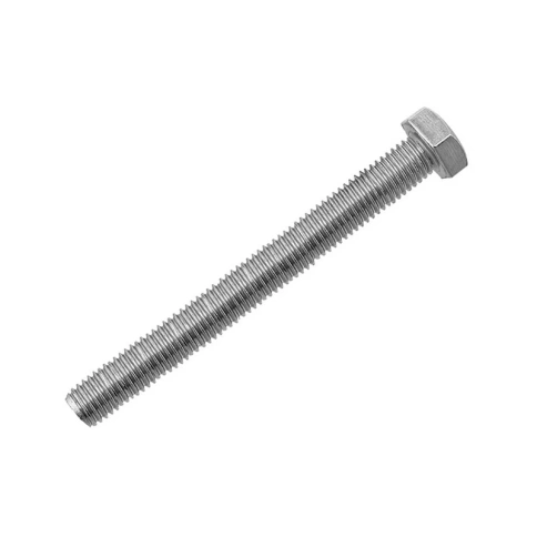 Болт 10х90 мм DIN 933 полная резьба, оцинкованный фото 1