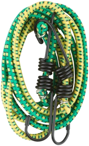 Ремни багажные резиновые, стальные крючки 2шт фото 2