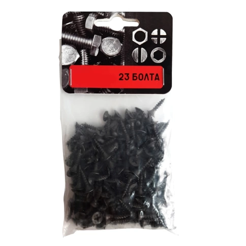 Саморез по гипсокартону 3,5х19 мм крупная резьба, фосфатированный, 150 шт. фото 1