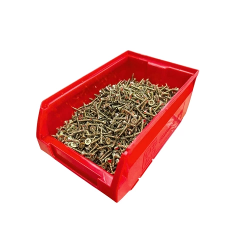 Шуруп саморез потайной для дерева 3,5х20 мм, желтый цинк, 1 кг/конт. фото 2