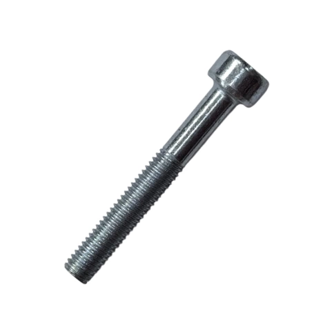 Винт с внутренним шестигранником 5х35 мм класс прочности 8.8 DIN 912 неполная резьба, оцинкованный фото 1