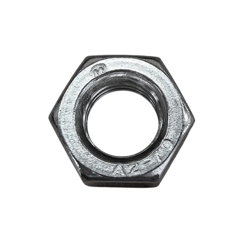 Гайка М8 DIN 934 нержавеющая сталь А2 фото 2