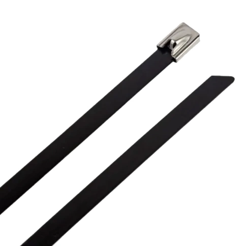 Хомут кабельный 4,6х100 мм сталь ANSI 304 с покрытием фото 2