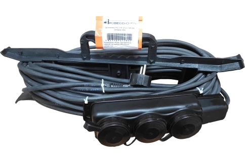 Удлинитель РС-1 кг 3*2,5 16А 30м с заземлением фото 1