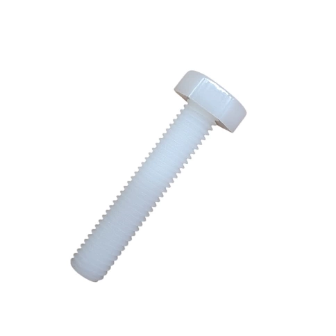 Болт 10х50 мм DIN 933 полная резьба, полиамидный фото 1