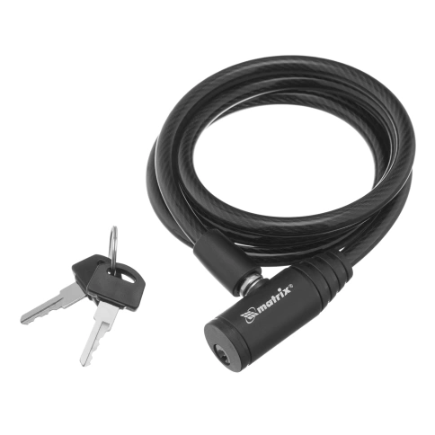 Замок тросовый универсальный Matrix фото 5