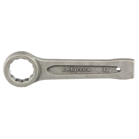 Ключ кольцевой ударный 32 мм Сибртех фото 1