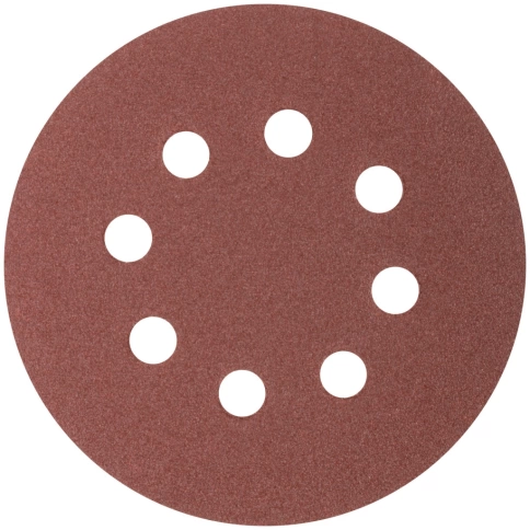 Круг абразивный шлифов.перфорир. на ворсовой основе 125 мм Р40 5 шт Cutop Profi   фото 1