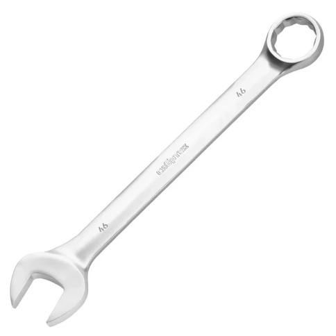 Ключ комбинированный 46 мм, никелированный, Сибртех фото 1