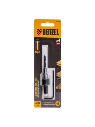 Сверло с зенкером под конфирмат 4 мм фото 2